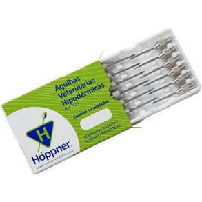 Agulha Hipodérmicas Veterinária 10x18 Hoppner - Unidade