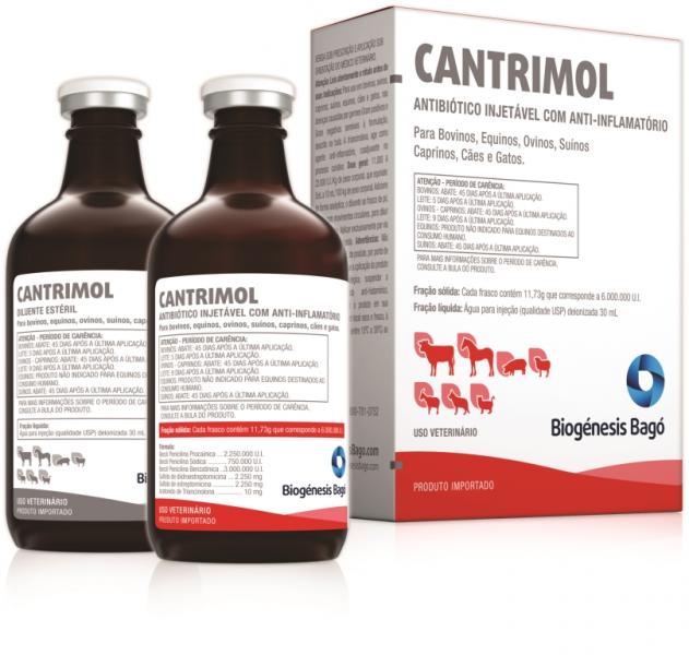Antibiótico Cantrimol Biogénesis Bagó 30mL