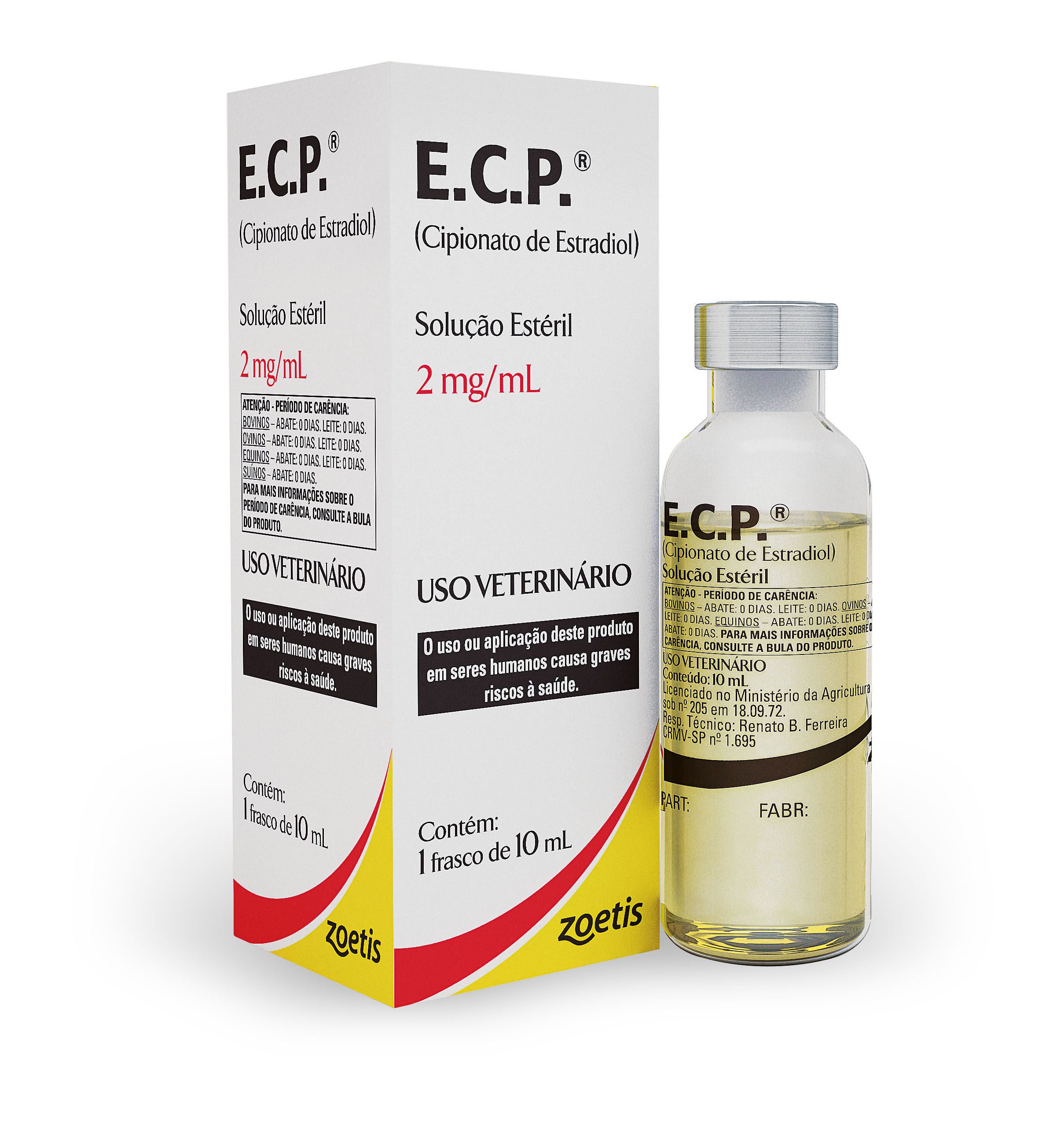 E.C.P Cipionato de Estradiol Zoetis 10mL