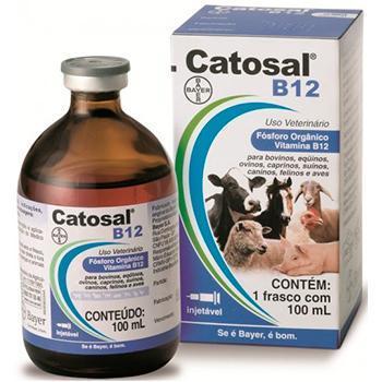Catosal B12 BAYER saúde animal injetável 100 ml