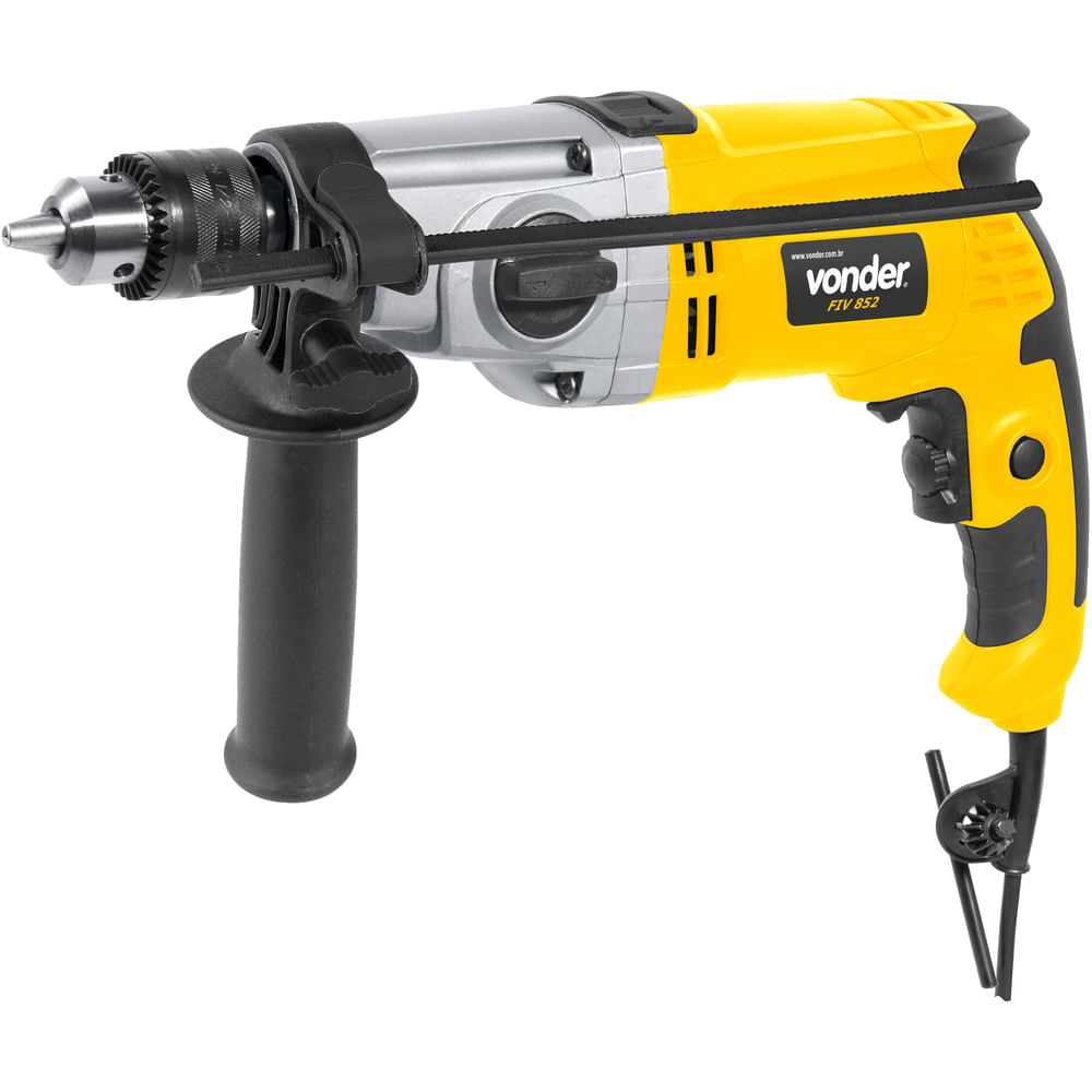 Furadeira VONDER com impacto 1/2" FIV 852 220 V