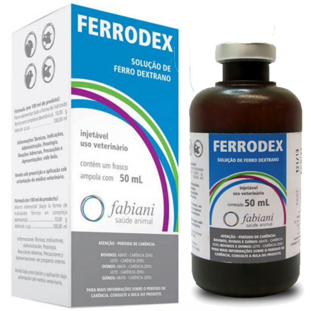 Ferrodex FABIANI injetável 50ml