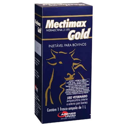 Mectimax gold AGENER UNIÃO injnetável 1L