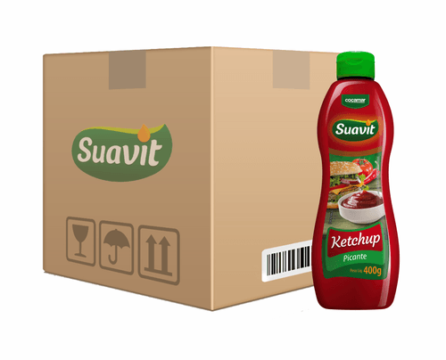 Ketchup Picante Suavit 400g (Caixa 24 Unidades)