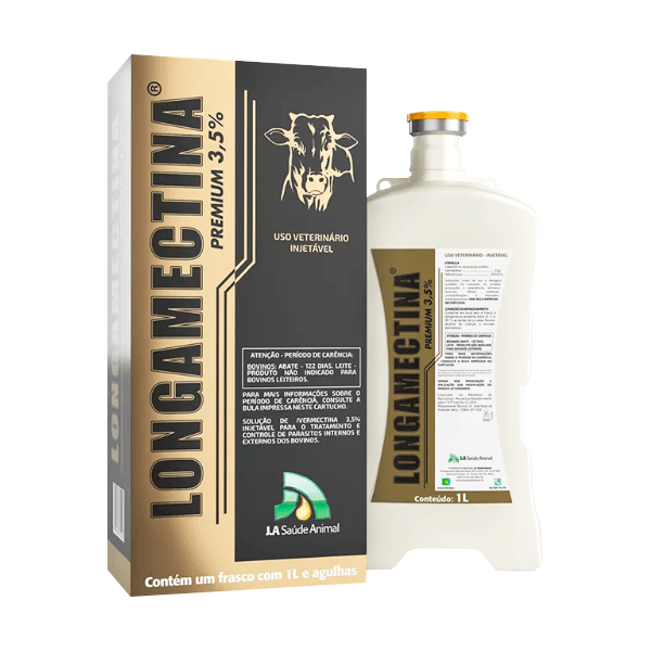 Longamectina J.A Premium 3,5% injetável 1L