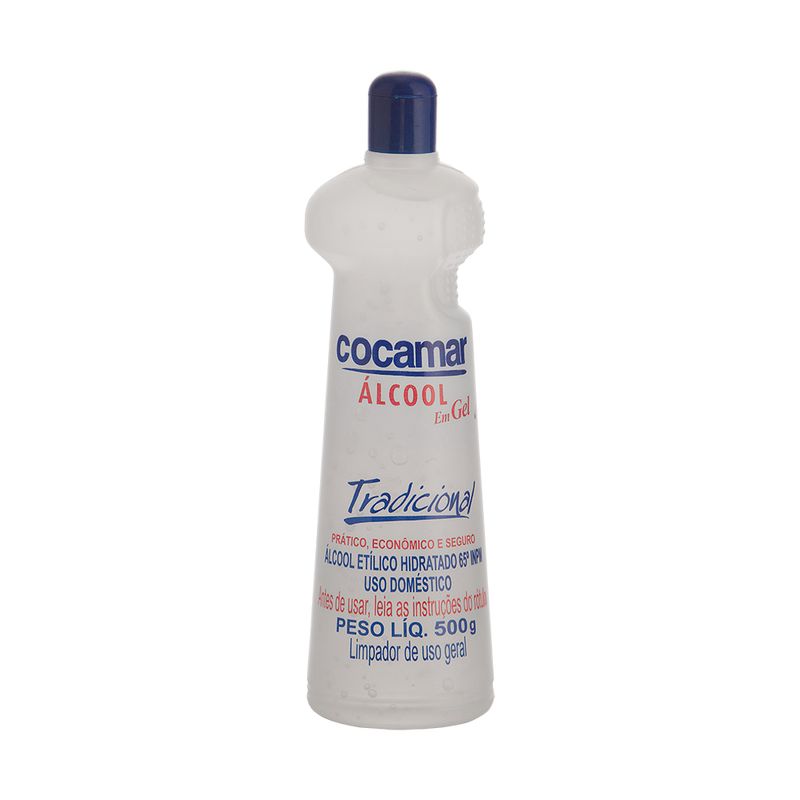 ÁLCOOL GEL ECONÔMICO TRADICIONAL 65º 500ML