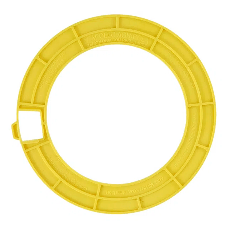 Atras-do-Anel-para-Milho-Apollo-Universal-Liso-Amarelo-4mm
