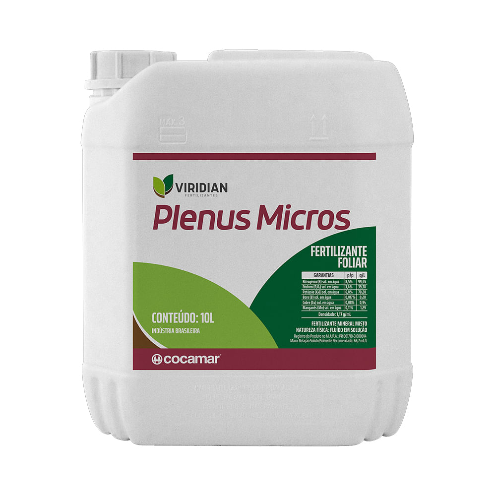 Viridian Plenus Micros 10 Litros