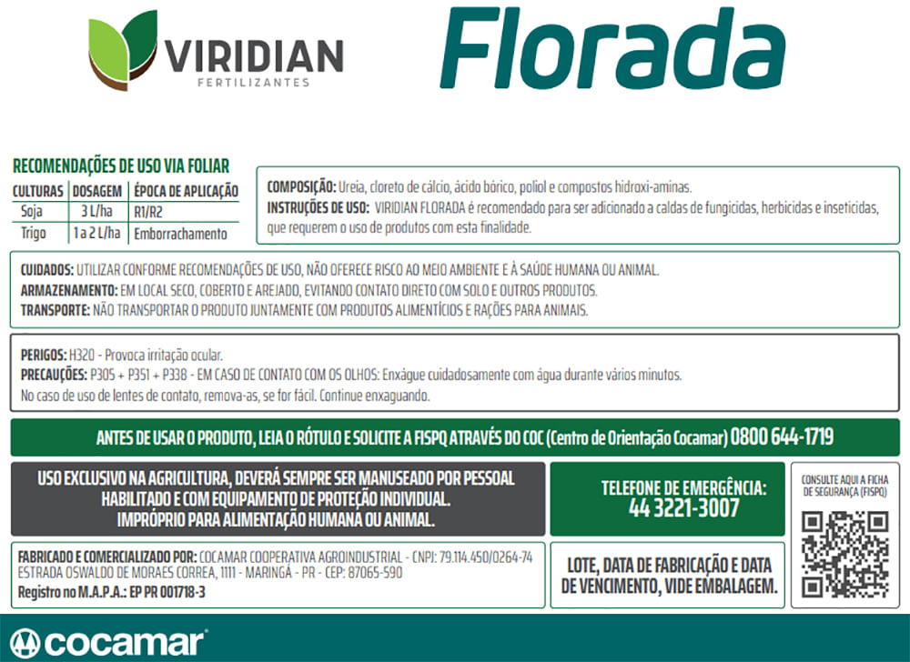 Viridian Florada 20 Litros