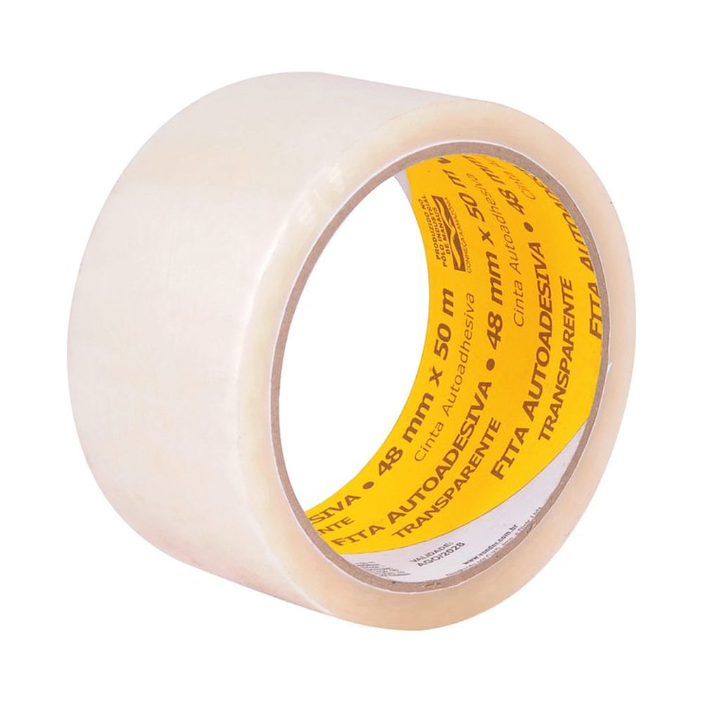 Fita Autoadesiva Vonder Transparente  48 mm x 50 m
