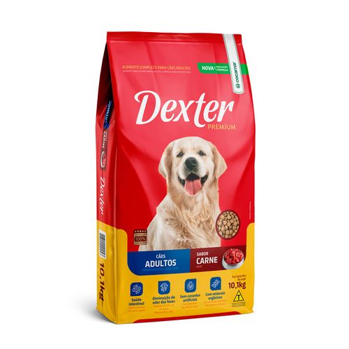 Ração Dexter Cães Adultos Carne 10,1kg