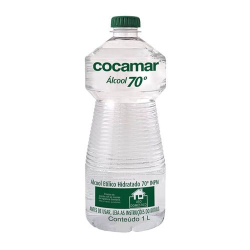 Álcool Líquido Cocamar 70º 1L