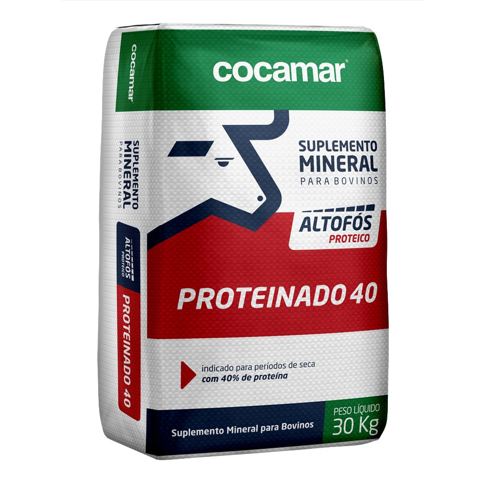 Suplemento Altofós Cocamar Proteinado 40% 30kg