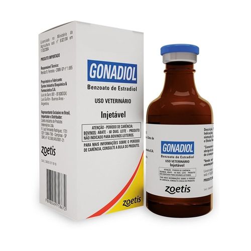 Gonadiol - Benzoato de Estradiol 100 Ml Zoetis