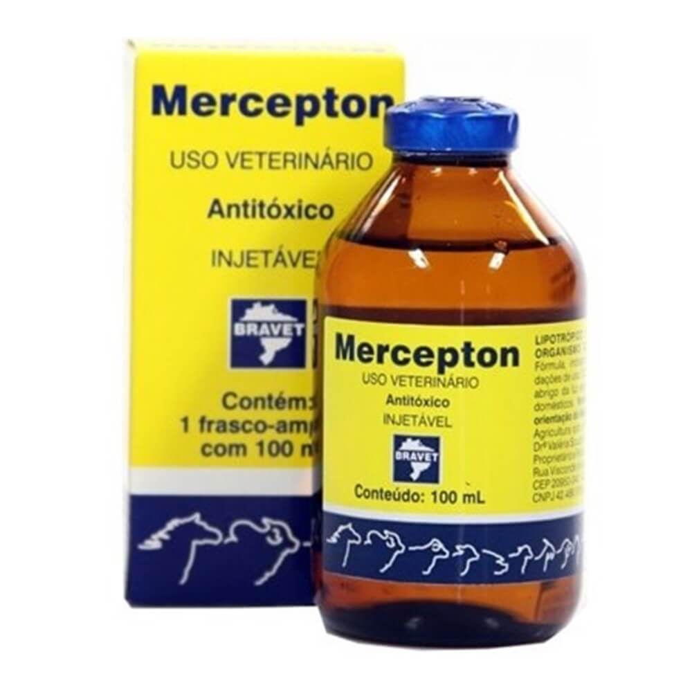 Mercepton 100 Ml - Anti-toxico Injetavel
