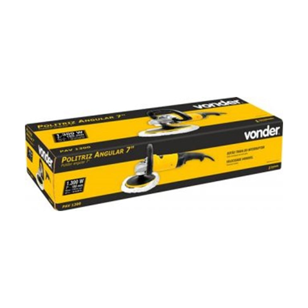 Politriz Angular 7 PAV 1300 127v Vonder