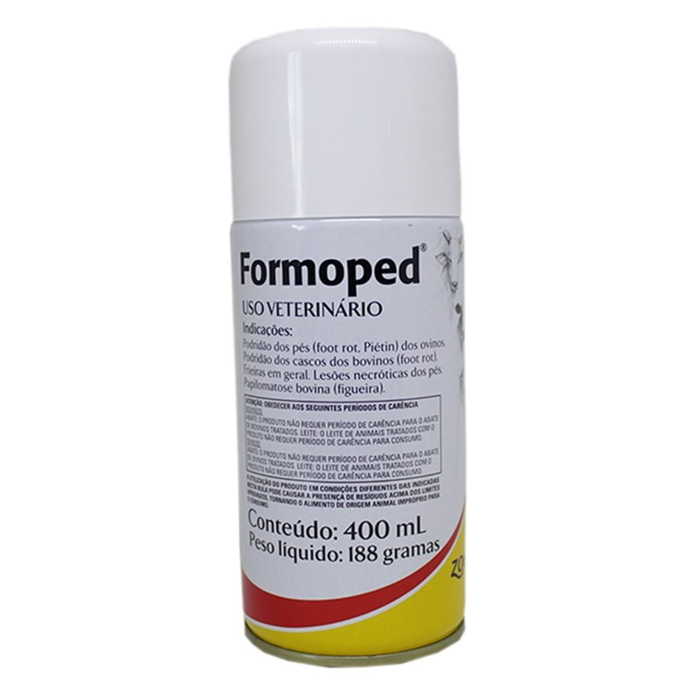 Formoped Bactericida Antisséptico Aerossol 400 mL Zoetis