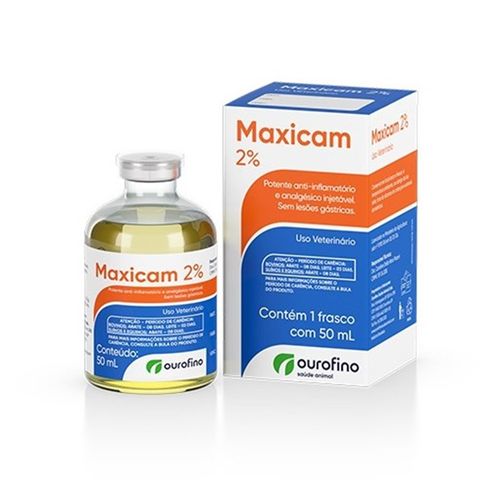 Maxicam 2% Injetável 50ml Ourofino