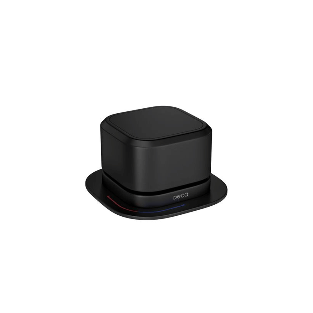 Acionamento Monocomando Deca You De Mesa Quadrado Black Matte - Deca
