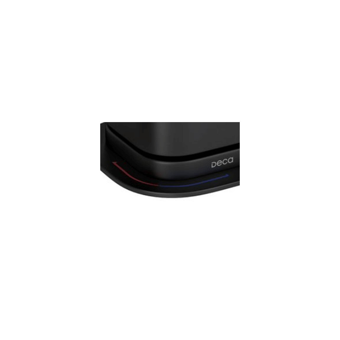 Acionamento Monocomando Deca You De Mesa Quadrado Black Matte - Deca