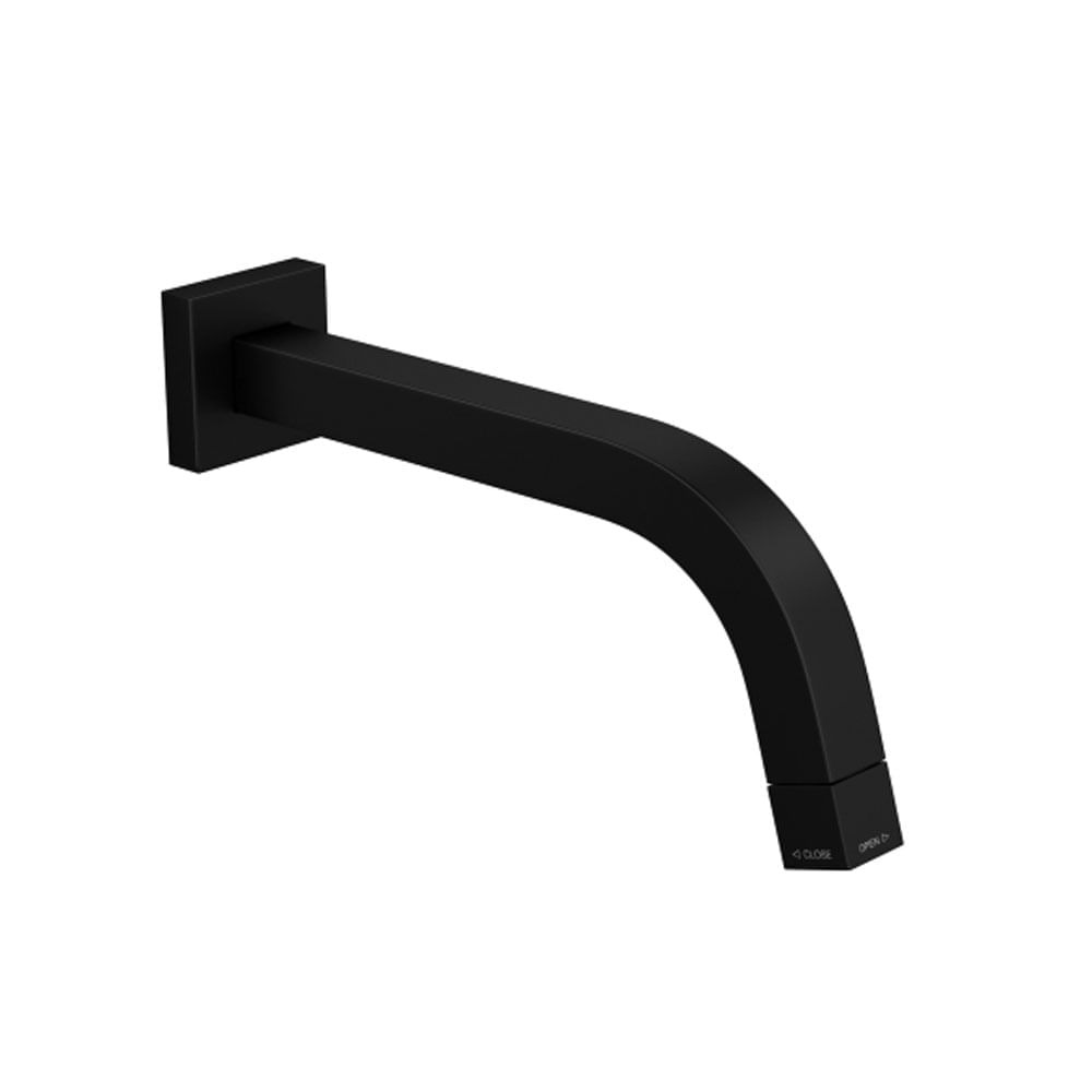 Torneira Tube Lavatorio Parede Black Matte - Deca