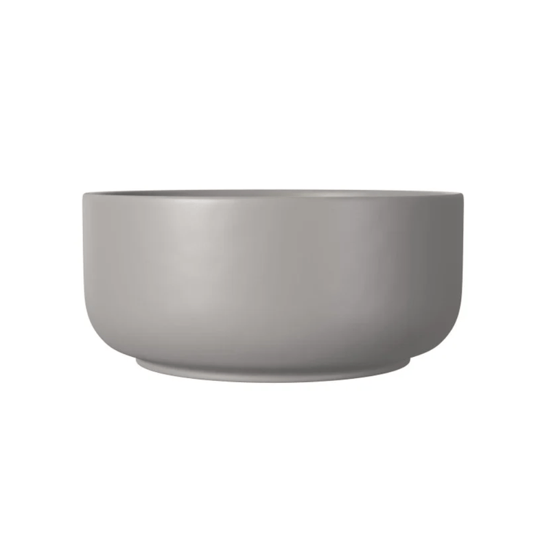 Cuba Apoio Redonda Slim Cinza Antracite Cuba 30,0x30,0x13,5  - Deca