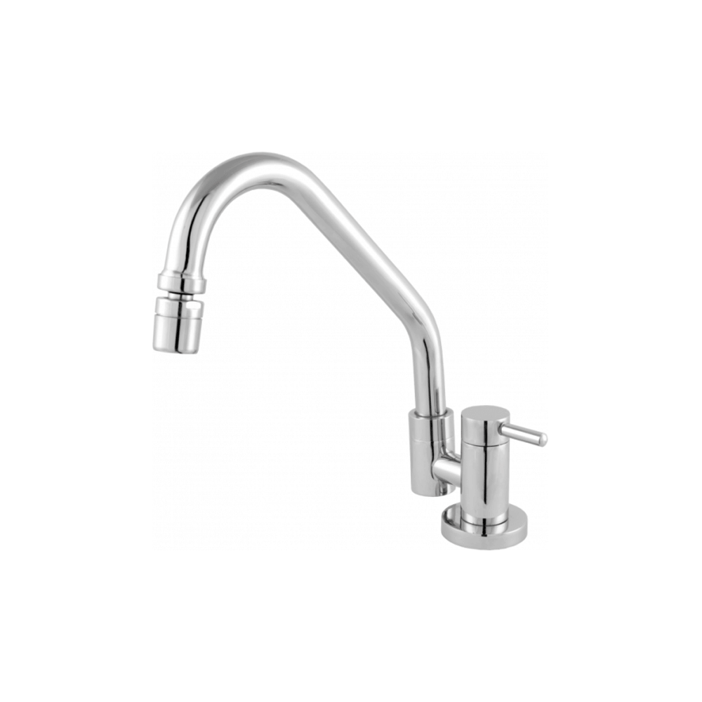 Torneira Bancada Para Cozinha Vernazza C28 1300 Bica Movel Com Arejador Dn15 1/4 - Pevilon