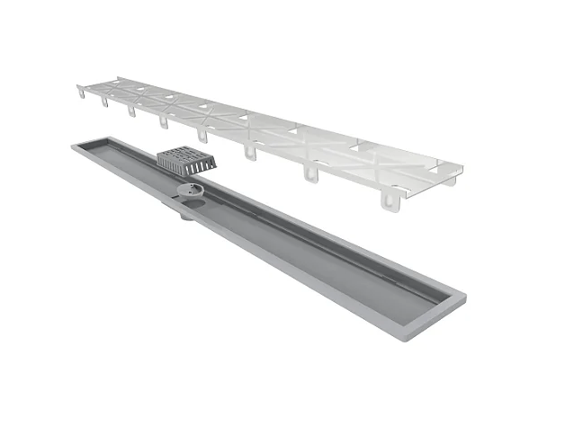 Ralo Linear Elleve Vertex  Tampa Oculta  16 X 16 X 22 Cm - Ralo Linear