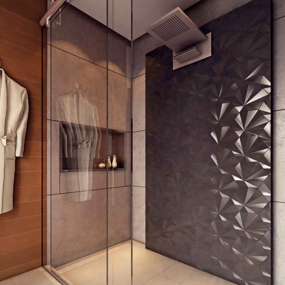 Ralo Linear Elleve Vertex  Tampa Oculta  16 X 16 X 22 Cm - Ralo Linear