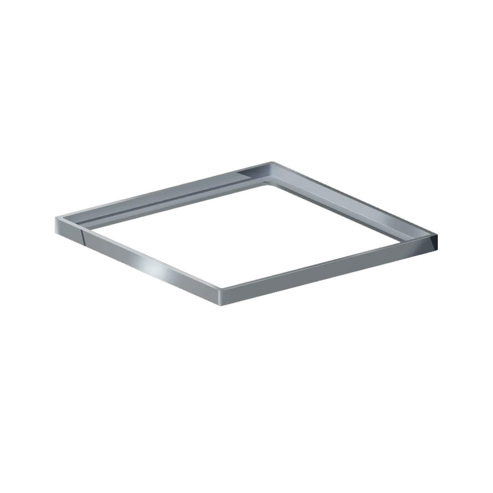 Porta Grelha Quadrado Polida 100mm Novii - Ralo Linear