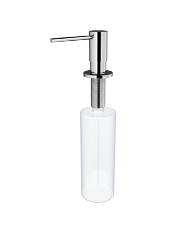 Dispensador Sabao/detergente Cozinha Redondo Cromado - Docol
