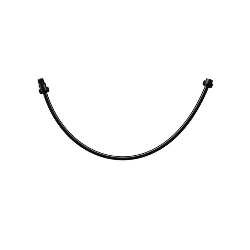 Engate Flexivel Preto Plastico 60cm 1/2 - Astra