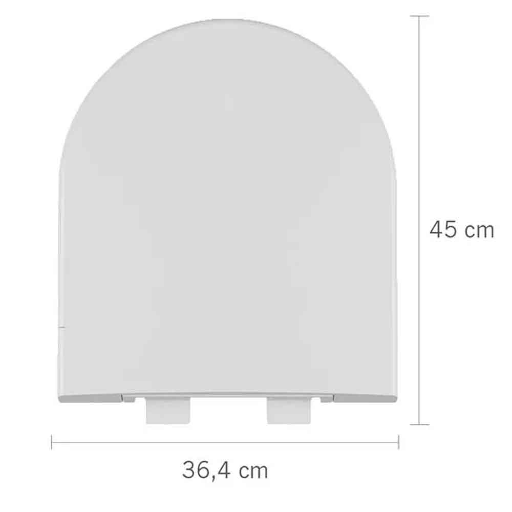 Carrara Branco Assento Soft Close Pp - Astra