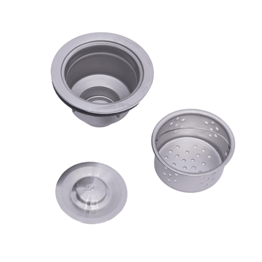 Cuba Cozinha Gourmet Aço Inox Luxo Com Valvula 60 X 42 Cm E Tabua - Levo