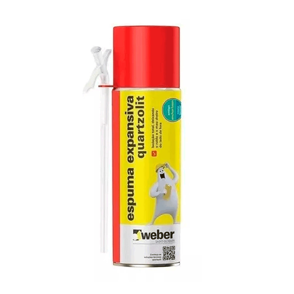Kit 12 Espuma Expansiva Pc 500ml - Quartzolit