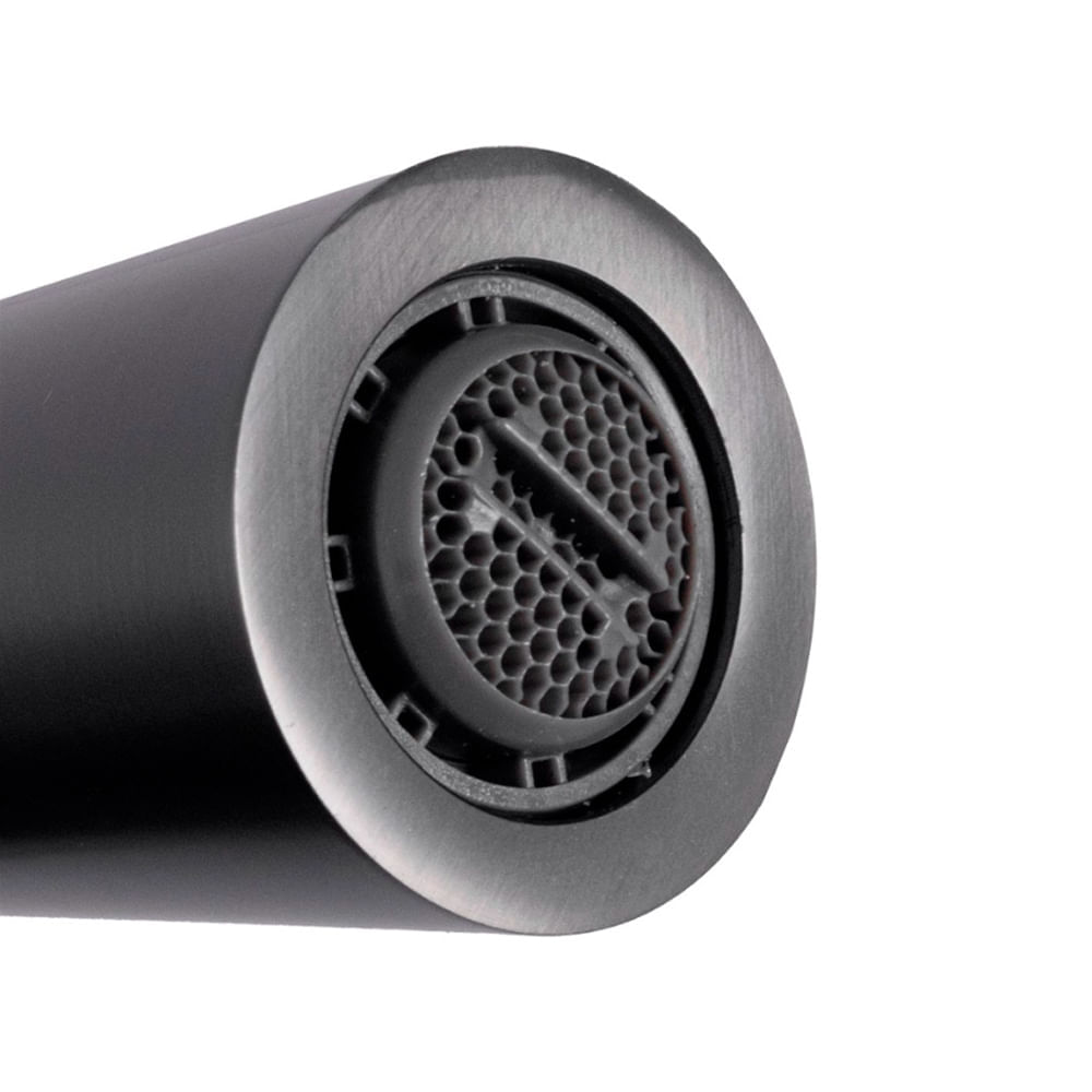 Evora Grafite Monocomando Gourmet Para Cozinha - Levo