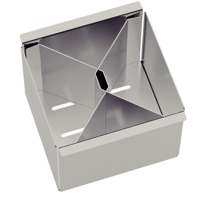 Escorredor Porta Talheres Inox P/ Uso No Canal Organizador (94534124) 15 Cm - Tramontina