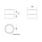 Acabamento Registro Gaveta Deca You Ate 1 Poleg Redondo Black Matte - Deca