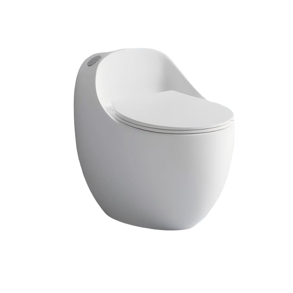 Kit Vaso Sanitario Monobloco Tokyo Branco C/ Caixa Acoplada + Instalacao + Assento Soft Closse - Levo