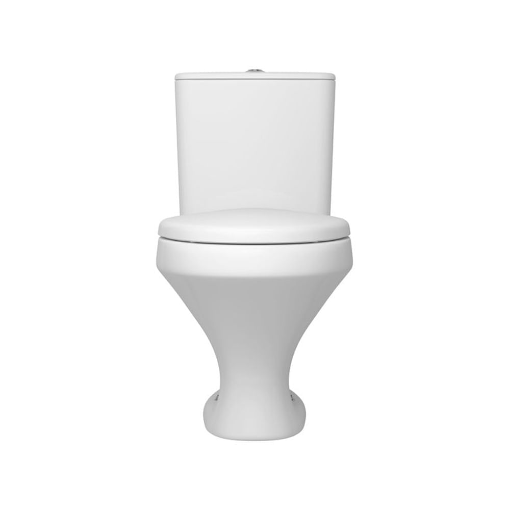 Kit Completo Bacia Com Caixa Acoplada + Assento E Instalações Ravena Branco - Deca
